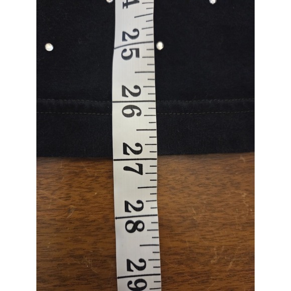 Victoria's Secret Pink‎ Bling Camo Campus Faux Rhinestone Shirt Women's Xs Black - Picture 5 of 11